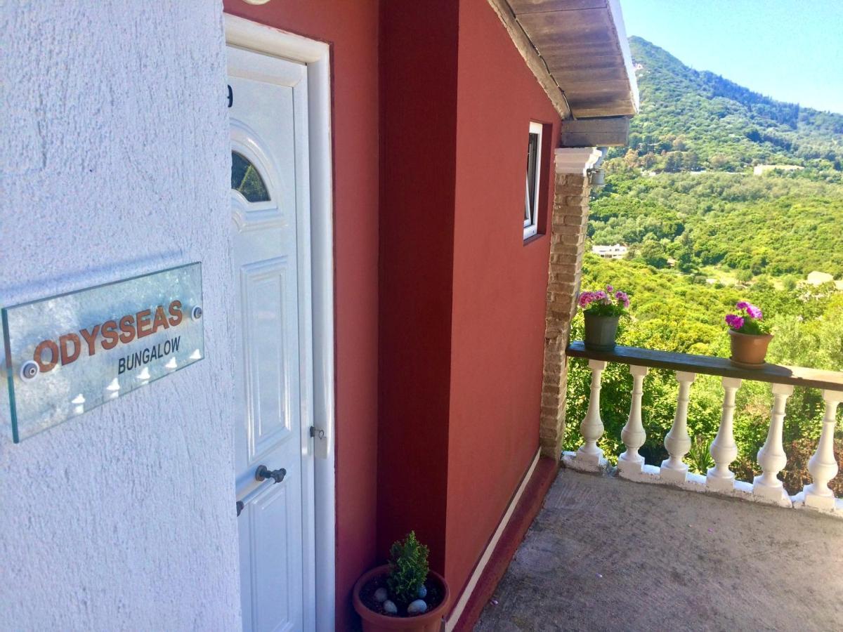 Ermones Odyssesas Bungalow Vátos Esterno foto