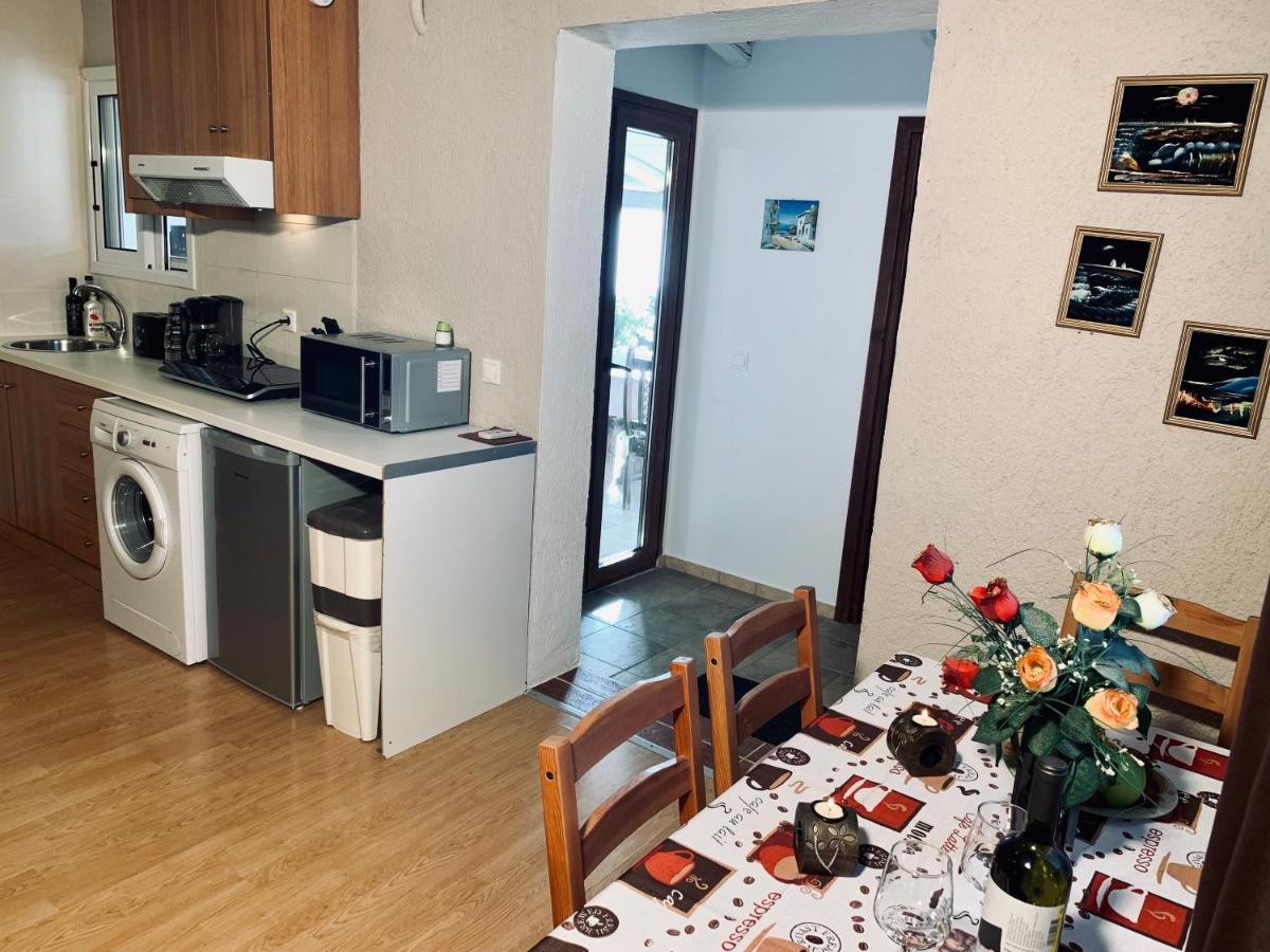 Ermones Odyssesas Bungalow Vátos Esterno foto